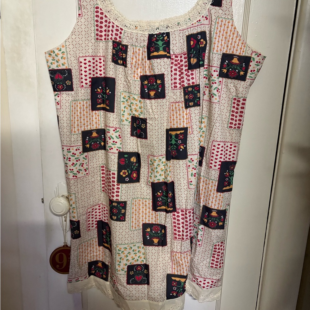 Christy Dawn Sylvie Dress Garden Patchwork - Picture 8 of 9